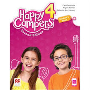 现货 快乐露营者 第二版 第4级 学生用书附学生电子书及学生应用Happy Campers 2E L4 SB with Studen