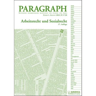 预订不退不换德语 Paragraph - Arbeitsrecht und Sozialrecht: