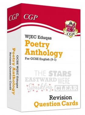 预订New Grade 9-1 GCSE English: WJEC Eduqas Poetry Anthology - Revision Question Cards