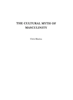 预订Cultural Myth of Masculinity[9780275979904]