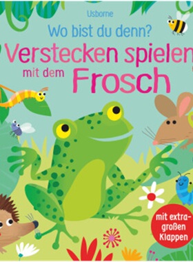 预订不退不换德语 Wo bist du denn? Verstecken spielen mit dem Frosch[9781789414431]