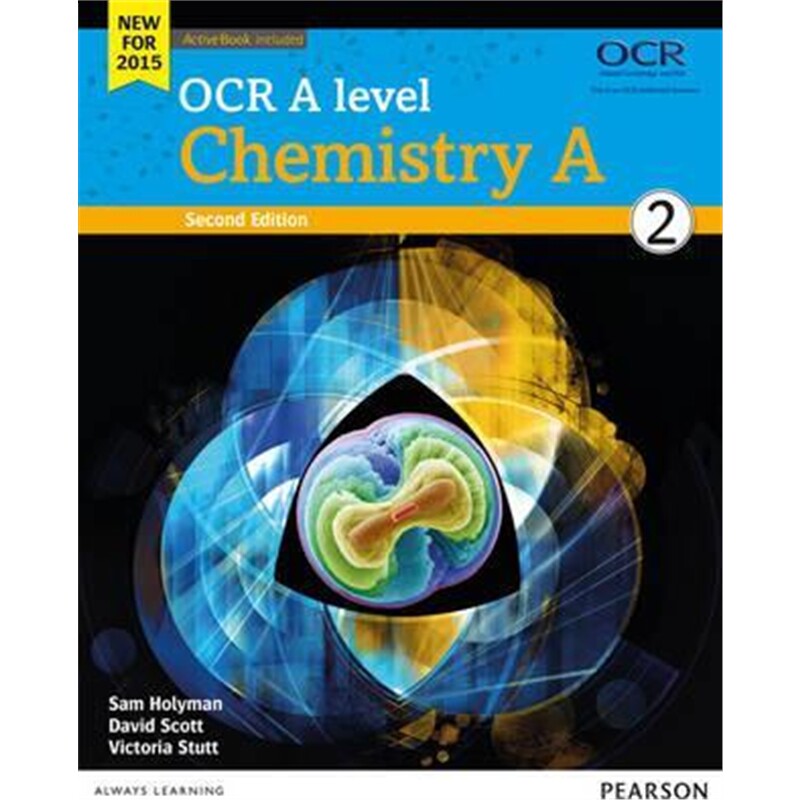 预订不退不换OCR A level Chemistry A Student Book 2 + ActiveBook