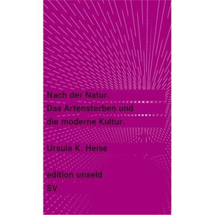 moderne Originalausgabe der Artensterben und Das Nach Natur. Kultur 预订 die 德语