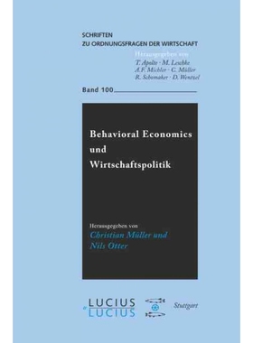 按需印刷DEG Behavioral Economics und Wirtschaftspolitik[9783828206076]