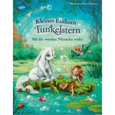 预订不退不换德语Kleines Einhorn Funkelstern. Mit dir werden Wunsche wahr[9783401712970]