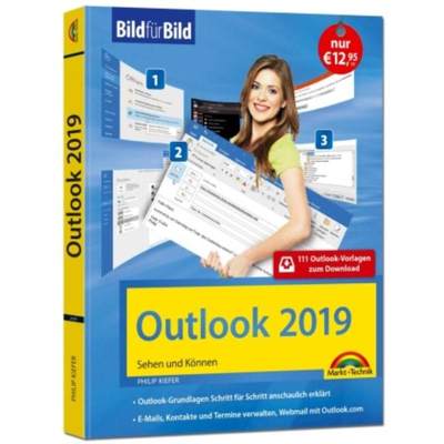 预订【德语】 Outlook 2019:Sehen und Können. 111 Outlook-Vorlagen zum Download