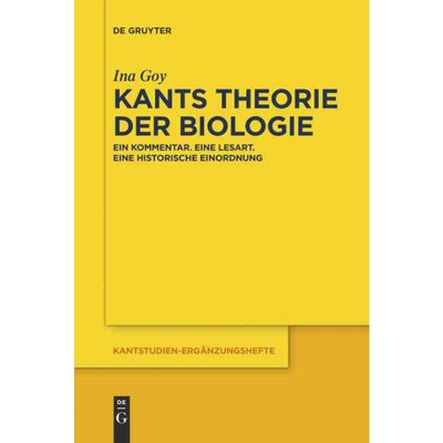 按需印刷DEG Kants Theorie der Biologie[9783110626957]