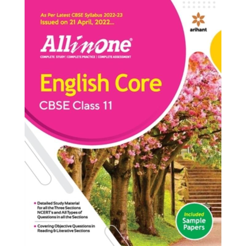 预订CBSE All In One English Core Class 11 2022-23 Edition (As per latest CBSE Syllabus issued on 21 Apri