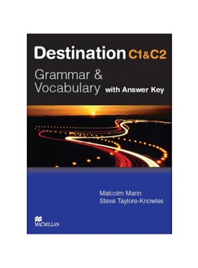 预订不退不换Destination C1&C2 Upper Intermediate Student Book +key