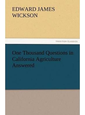 按需印刷不退不换One Thousand Questions in California Agriculture Answered[9783842427952]