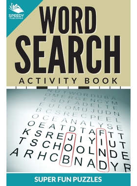 按需印刷Word Search Activity Book Super Fun Puzzles[9781682609286]