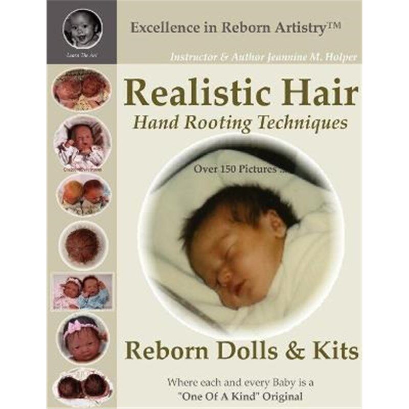 按需印刷不退不换 按需印刷 Realistic Hair for Reborn Dolls & Kits: Ha