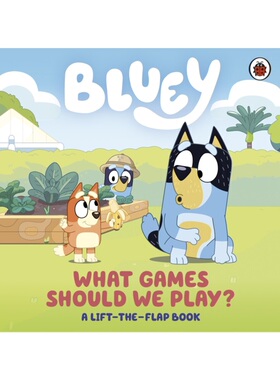 Bluey: What Games Should We Play?  蓝色小狗系列 布鲁伊 儿童动画  原版进口