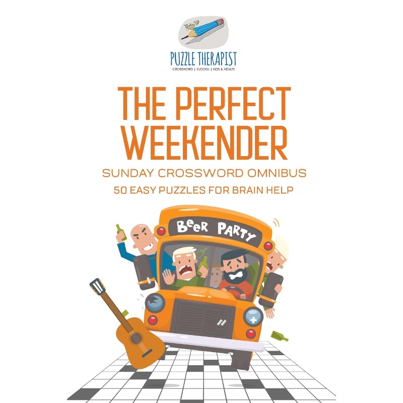 按需印刷不退不换The Perfect Weekender | Sunday Crossword Omnibus | 50 Easy Puzzles for Brain Help[9781541943810]