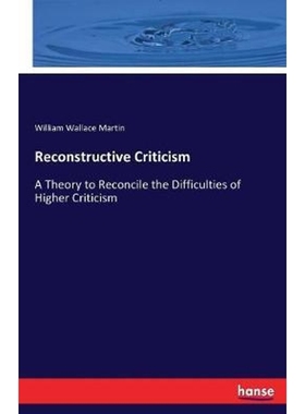 按需印刷Reconstructive Criticism[9783337159290]