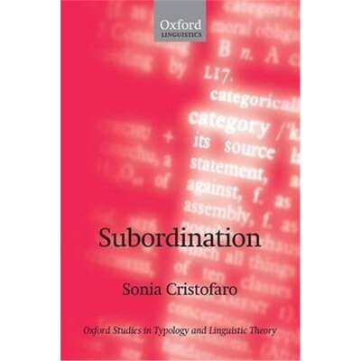 按需印刷不退不换Subordination[9780199282005]