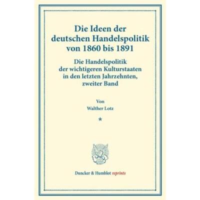 预订【德语】 Die Ideen der deutschen Handelspolitik vo