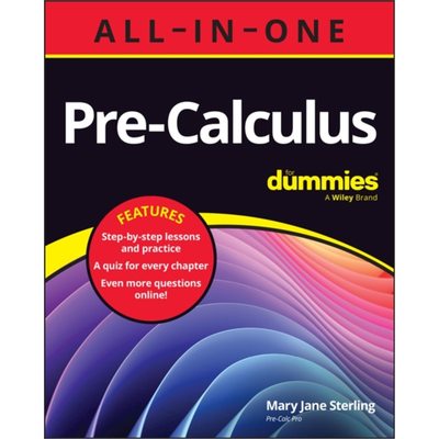 预订Pre-Calculus All-in-One For Dummies:Book + Cha