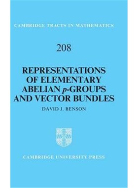 按需印刷Representations of Elementary Abelian p-Groups and Vector Bundles[9781107174177]