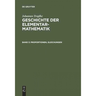 按需印刷不退不换德语Proportionen, Gleichungen:[9783111080642]