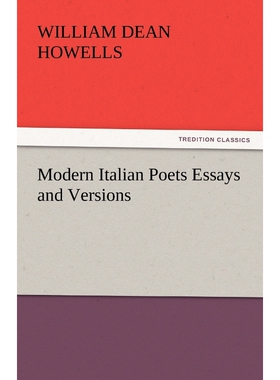 按需印刷不退不换Modern Italian Poets Essays and Versions[9783842433144]