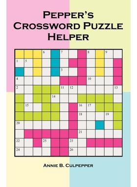 按需印刷Pepper's Crossword Puzzle Helper[9781418410957]