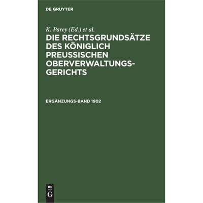 预订不退不换德语 Die Rechtsgrundsatze des KOniglich Preuss