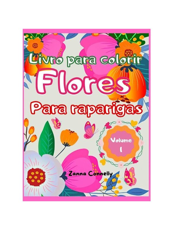 按需印刷不退不换POR Livro para colorir flores para raparigas[9781008920385]