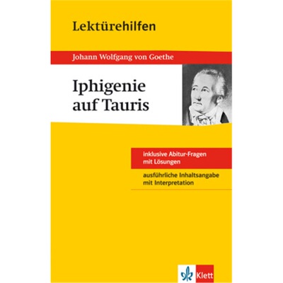 预订不退不换德语 Klett Lektürehilfen Johann W. von Goethe, Iphigenie auf Tauris[9783129230626]