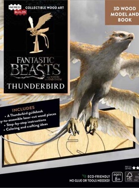 预订IncrediBuilds: Fantastic Beasts and Where to Find Them:Thunderbird Book and 3D W[9781682981160]