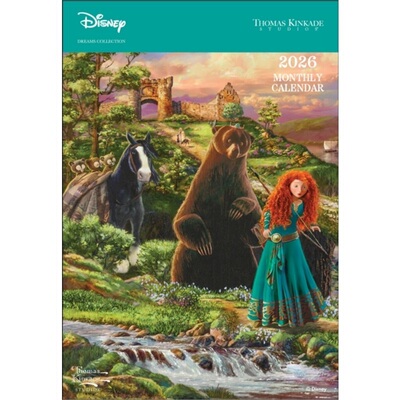 预订Disney Dreams Collection by Thomas Kinkade 2026 Monthly Pocket Planner Calendar[9781524896737]