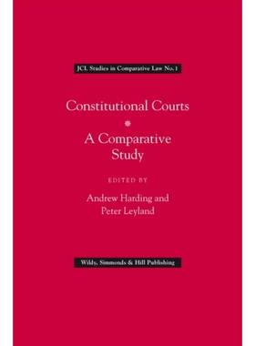 预订Constitutional Courts:A Comparative Study