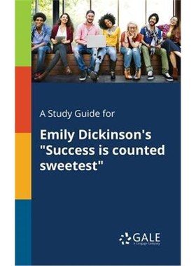 按需印刷A Study Guide for Emily Dickinson's 