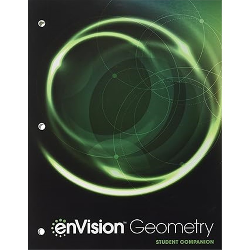 现货ENVISION AGA COMMON CORE STUDENT COMPANION GEOMETRY GRADE 9/10 COPYRIGHT 2018[9780328931613]