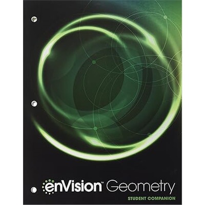 现货ENVISION AGA COMMON CORE STUDENT COMPANION GEOMETRY GRADE 9/10 COPYRIGHT 2018[9780328931613]