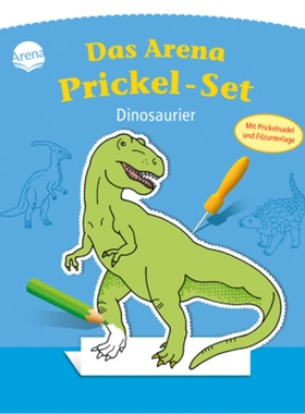 预订【德语】Das Arena Prickel-Set - Dinosaurier[9783401708782]
