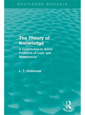 预订Theory of Knowledge (Routledge Revivals)[9780415816748]