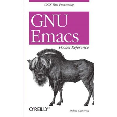 按需印刷不退不换GNU Emacs - Pocket Reference[9781565924963]