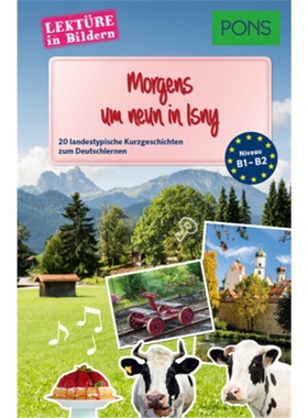 预订【德语】 PONS Lektüre in Bildern Deutsch - Morgens um neun in Isny[9783125629226]