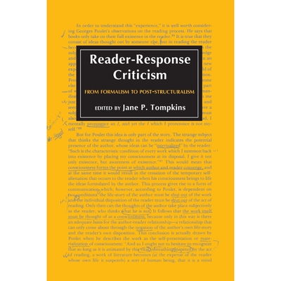 按需印刷不退不换Reader-Response Criticism[9780801824012]
