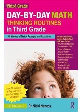 按需印刷Day-by-Day Math Thinking Routines in Third Grade:40 Weeks of Quick Prompts and Activities[9780367439163]