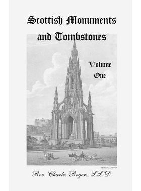 按需印刷不退不换Scottish Monuments and Tombstones, Volume 1[9780788406843]