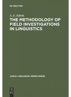 按需印刷不退不换DGYT The methodology of field investigations in linguistics[9789027930767]