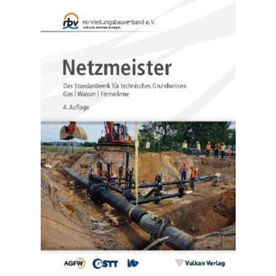 预订【德语】 Netzmeister:Das Standardwerk für technisches Grundwissen Gas | Wasser | Fernwärme
