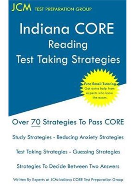 按需印刷不退不换Indiana CORE Reading - Test Taking Strategies[9781647680886]