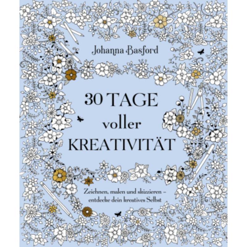 预订【德语】 30 Tage voller Kreativität:Zeichnen, malen und skizzieren -  entdecke dein kreative