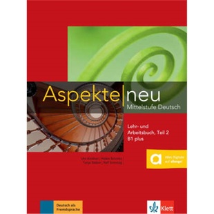 Lehr 德语 neu Tl.2 预订 CD. und Aspekte plus Arbeitsbuch 9783126050197 Audio