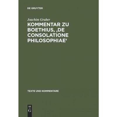 按需印刷DEG Kommentar zu Boethius,  De consolatione philosophiae[9783110177404]
