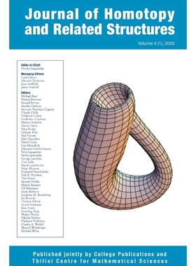 按需印刷Journal of Homotopy and Related Structures 4(1)[9781904987697]