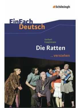 预订不退不换德语 Gerhart Hauptmann: Die Ratten[9783140225373]